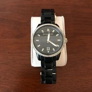Black Diamond Michael Kors Watch